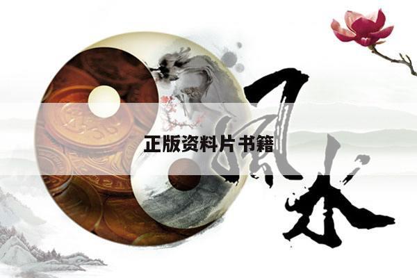 正版资料片书籍/正版资料片书籍有哪些